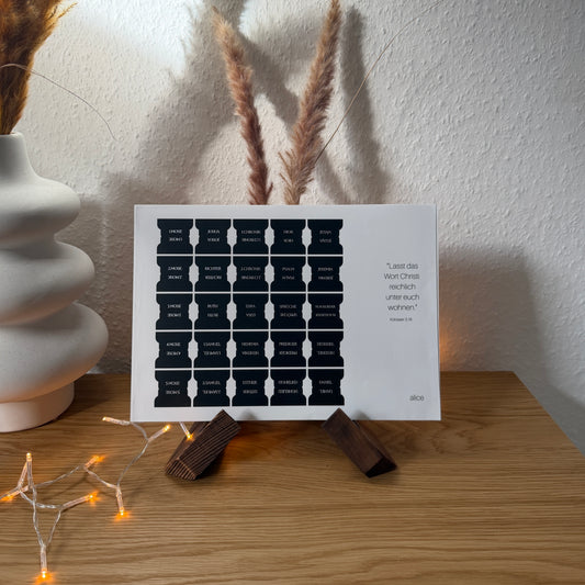 Bibelregister schwarz